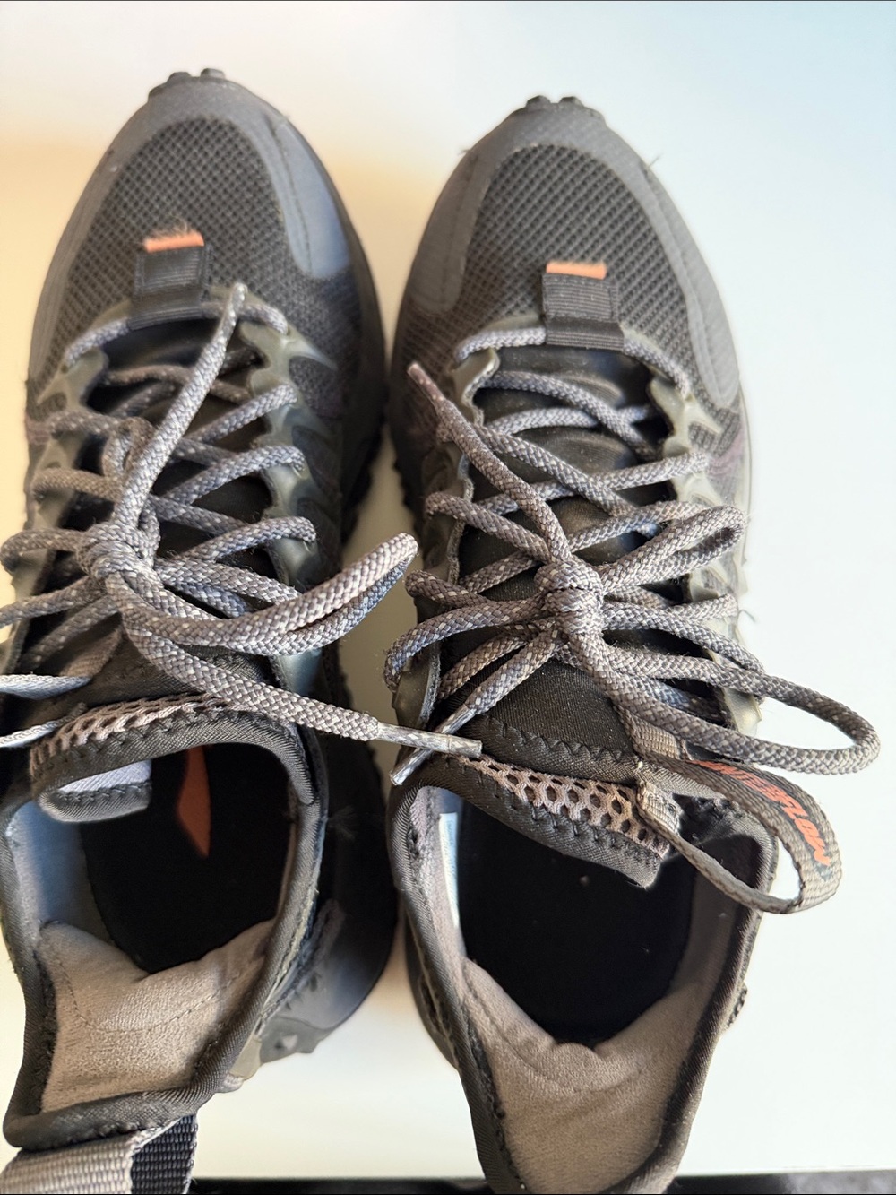 Men's Grey Athletic Trail Sneakers